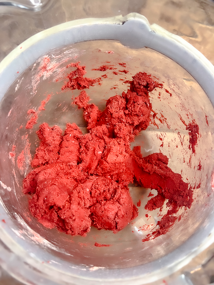 Red Velvet Cake Mix Cookies