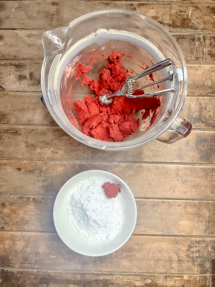 Red Velvet Cake Mix Cookies